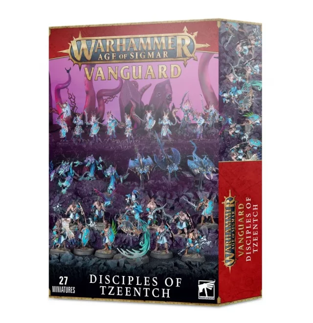 W-AOS: Vanguard - Disciples of Tzeentch (27 figuren) - Warhammer