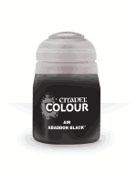 Warhammer Colour Air Paint (Abaddon Black) - Airbrush-Farbe, Schwarz