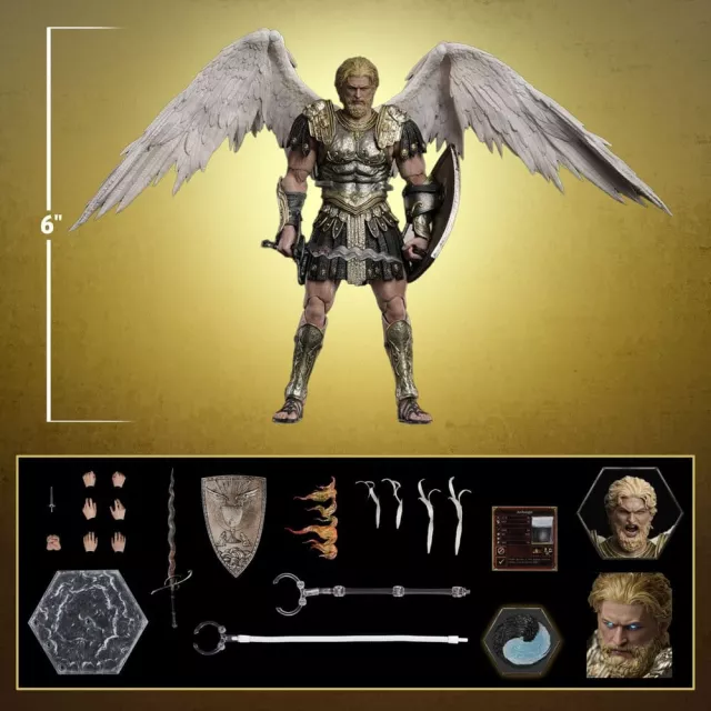 Actionfigur Heroes of Might and Magic III - Archangel 1/12 (Deluxe Version) - Heroes of Might & Magic