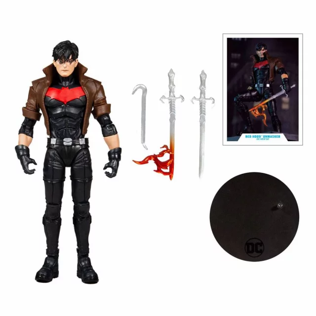 Figur DC Comics - Red Hood Unmasked (McFarlane DC Multiverse) - Action-Figur
