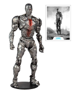 Figur Justice League - Cyborg with Face Shield (McFarlane)