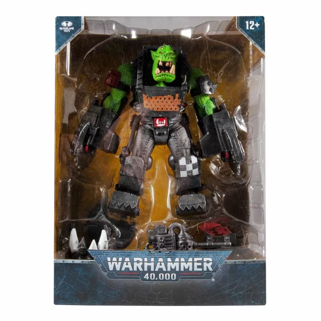 Figur Warhammer 40k - Ork Meganob with Buzzsaw (McFarlane) (beschädigte Verpackung) - Action-Figur