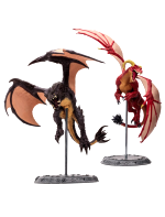 Figur World of Warcraft - Red Highland & Black Proto-Drake (McFarlane)