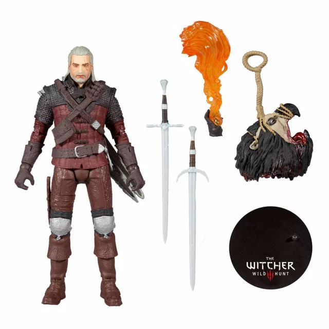 Figur The Witcher - Geralt Wolf Armor Action Figure 18 cm (McFarlane) - Action-Figur