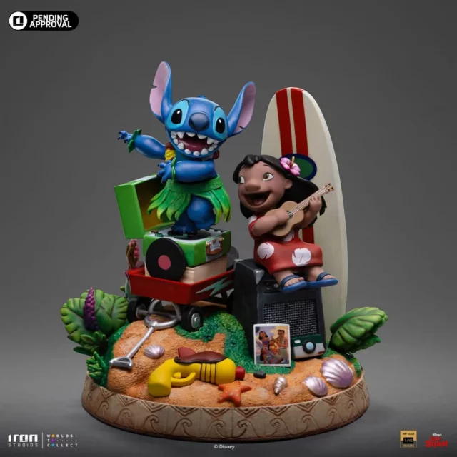 Statue Disney - Lilo & Stitch Deluxe (Iron Studios) - Action-Figur