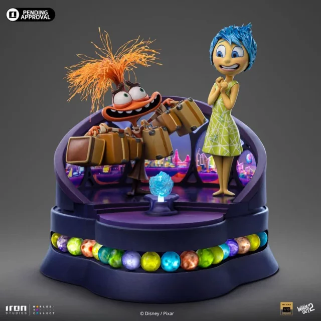 Statue Inside Out - Joy & Anxiety Deluxe (Iron Studios) - Figuren