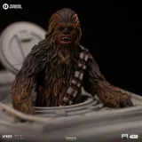 Statue Star Wars - AT-ST & Chewbacca (Iron Studios)