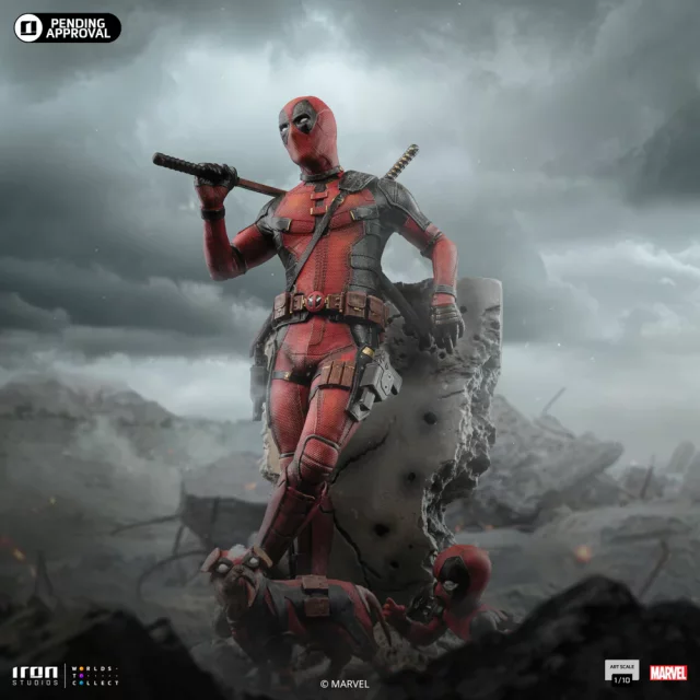 Statuette Marvel - Deadpool (Iron Studios) - Figuren