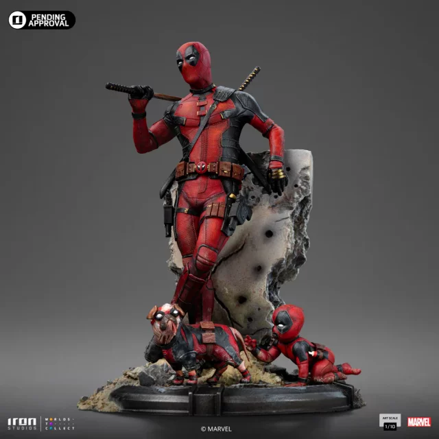 Statuette Marvel - Deadpool (Iron Studios) - Action-Figur