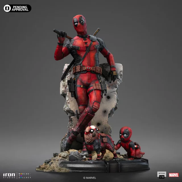 Statuette Marvel - Deadpool (Iron Studios) - Figuren