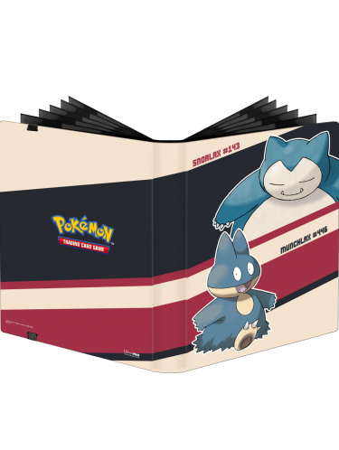 Sammelkarten Album Pokemon - Snorlax & Munchlax PRO-Binder A4 (360 Karten)