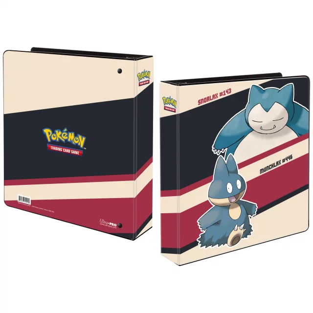 Sammelkarten Album Pokémon - Snorlax & Munchlax (A4 Ringordner) - Pokemon TCG
