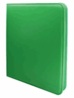 Kartenalbum Ultra PRO - 12-Pocket Zippered PRO-Binder - Green (480 Karten)