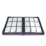 Kartenalbum Ultra PRO - Vivid 9-Pocket Zippered PRO-Binder - Purple (360 Karten)