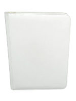 Sammelkarten Album Ultra PRO - Vivid 9-Pocket Zippered PRO-Binder White