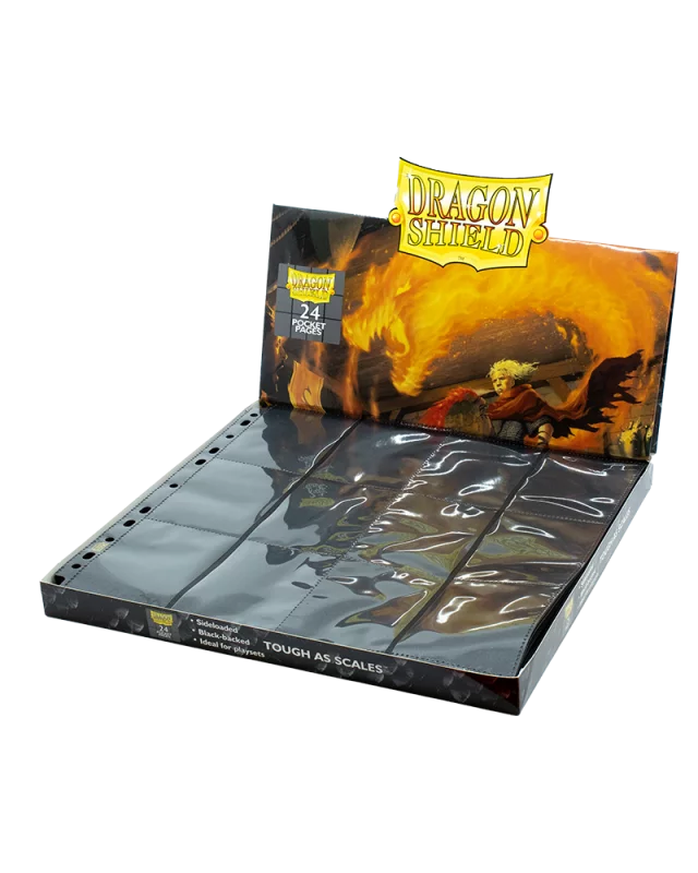 Pocket-Pages Dragon Shield - 24-Pocket Pages Clear (1 Stück)