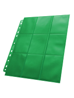 Pocket-Pages Ultimate Guard - Side Loaded 18-Pocket Pages Green (1 Stück)