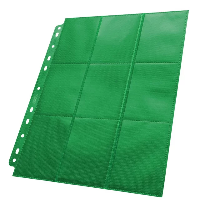 Album Seite Ultimate Guard - Side Loaded 18-Pocket Pages Green (1 Stck)