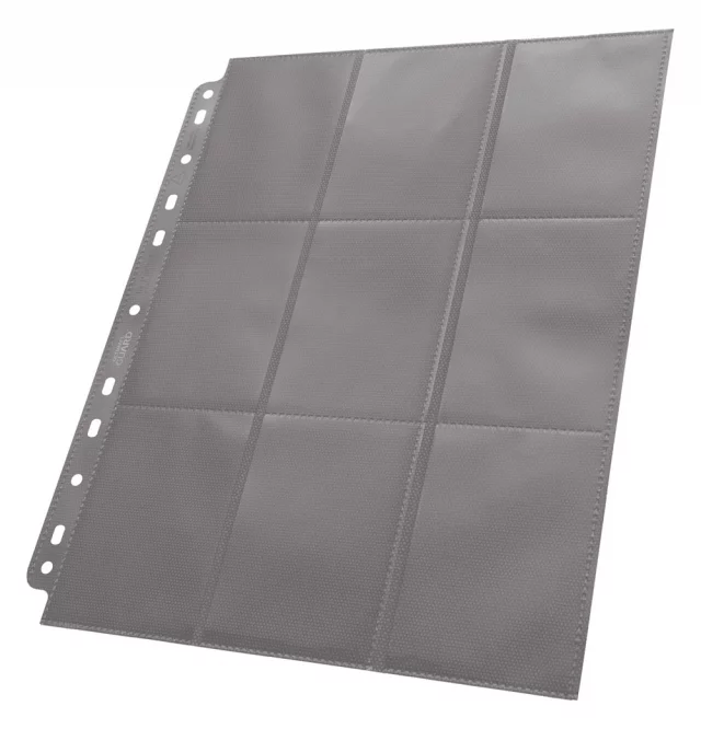Album Seite Ultimate Guard - Side Loaded 18-Pocket Pages Grey (1 Stück)
