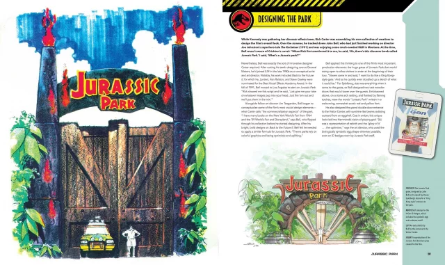 Buch Jurassic Park: The Ultimate Visual History ENG (beschädigte Verpackung) - The Art Of