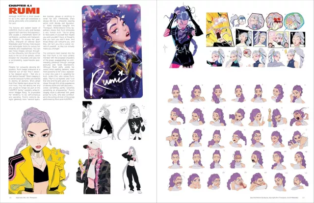 Buch KPop: The Art of Demon Hunters ENG - KPop Demon Hunters