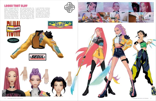 Buch KPop: The Art of Demon Hunters ENG - Artbook