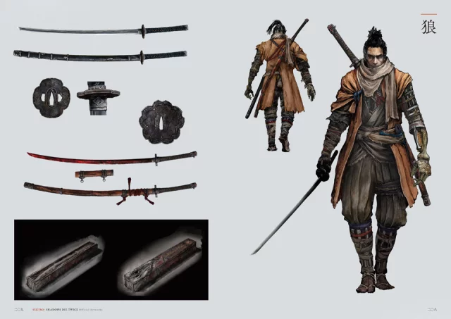 Buch Sekiro: Shadows Die Twice Official Artworks ENG - Artbook