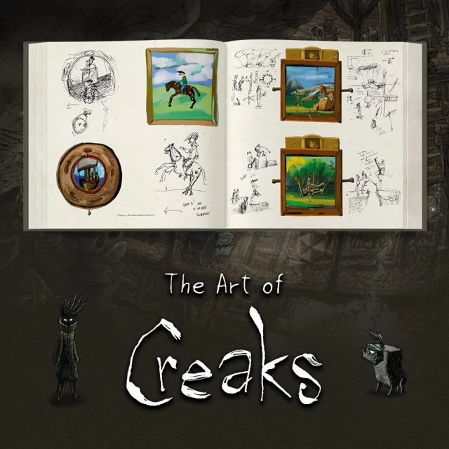 Buch The Art of Creaks ENG (beschädigter Einband) - Amanita Design