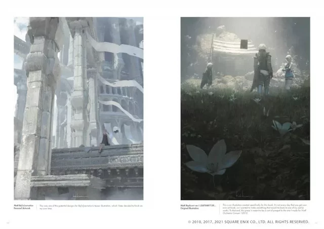 Buch The Art of NieR - Koda Kazuma Works ENG - Artbook