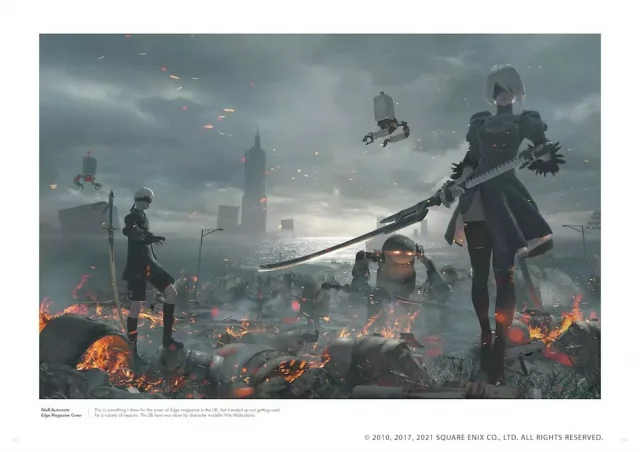 Buch The Art of NieR - Koda Kazuma Works ENG - Artbook