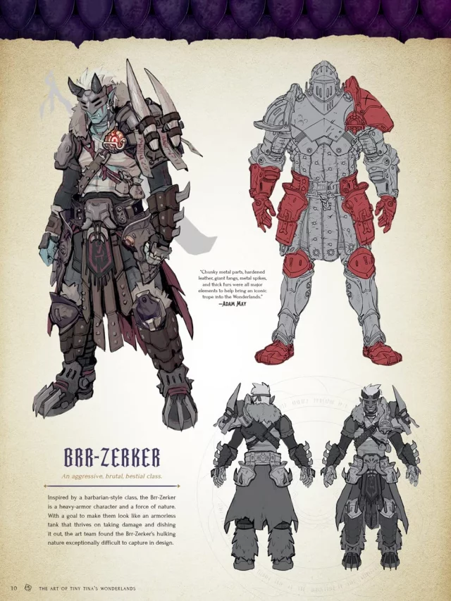 Buch The Art of Tiny Tina's Wonderlands ENG - Borderlands