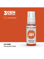 Grundfarbe AK 3Gen (Amaranth Red - Acrylic) - Amaranthrot