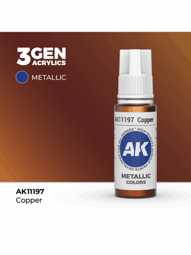 Grundfarbe AK 3Gen (Copper - Metallic) - Kupferfarbe