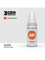 Grundfarbe AK 3Gen (White Grey - Acrylic) - weiß-grau
