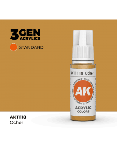 Grundfarbe AK 3Gen (Ocher - Acrylic) - ockerfarben