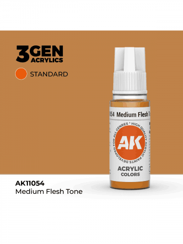 Grundfarbe AK 3Gen (Medium Flesh Tone - Acrylic) - mittlerer Hautton