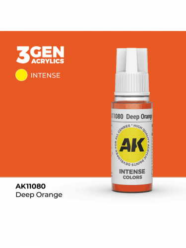 Grundfarbe AK 3Gen (Deep Orange - Intense) - kräftiges Orange