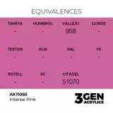 Grundfarbe AK 3Gen (Intense Pink - Intense) - kräftiges Rosa - AK-Interactive