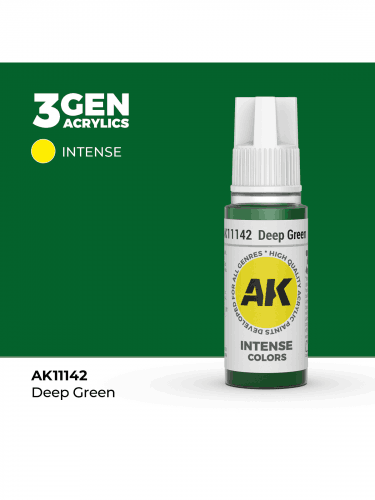 Grundfarbe AK 3Gen (Deep Green - Intense) - Kräftiges Grün