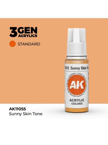 Grundfarbe AK 3Gen (Sunny Skin Tone - Acrylic) - warmer Hautton