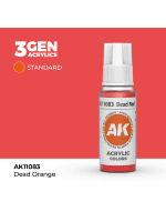 Grundfarbe AK 3Gen (Dead Red - Acrylic) - gedämpftes Rot