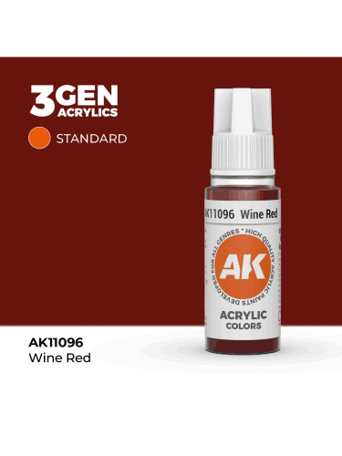 Grundfarbe AK 3Gen (Wine Red - Acrylic) - Weinrot
