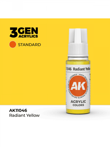 Grundfarbe AK 3Gen (Radiant Yellow - Acrylic) - leuchtendes gelb