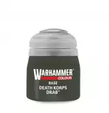 Warhammer Colour Base Paint (Death Korps Drab) - Grundfarbe, Grün
