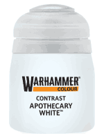 Warhammer Colour Contrast Paint (Apothecary White) - Kontrastfarbe - Weiß