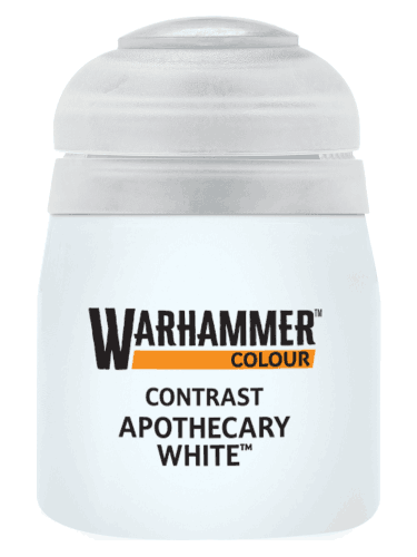Warhammer Colour Contrast Paint (Apothecary White) - Kontrastfarbe - Weiß