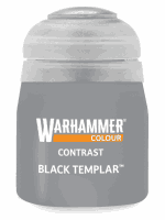 Warhammer Colour Contrast Paint (Black Templar) - Kontrastfarbe - Schwarz