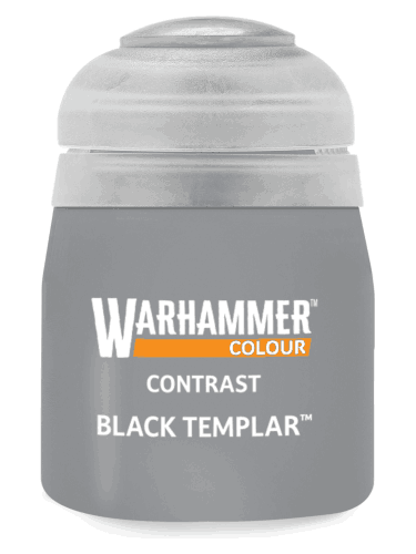 Warhammer Colour Contrast Paint (Black Templar) - Kontrastfarbe - Schwarz