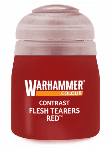 Warhammer Colour Contrast Paint (Flesh Tearers Red) - Kontrastfarbe - Rot