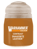 Warhammer Colour Contrast Paint (Snakebite Leather) - Kontrastfarbe - Braun